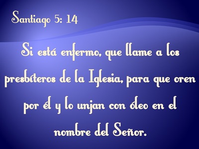 SANTIAGO 5:14